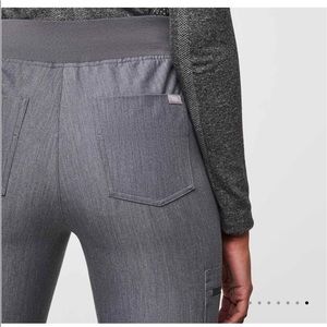 Grey Fig Scrub Jogger Pants
